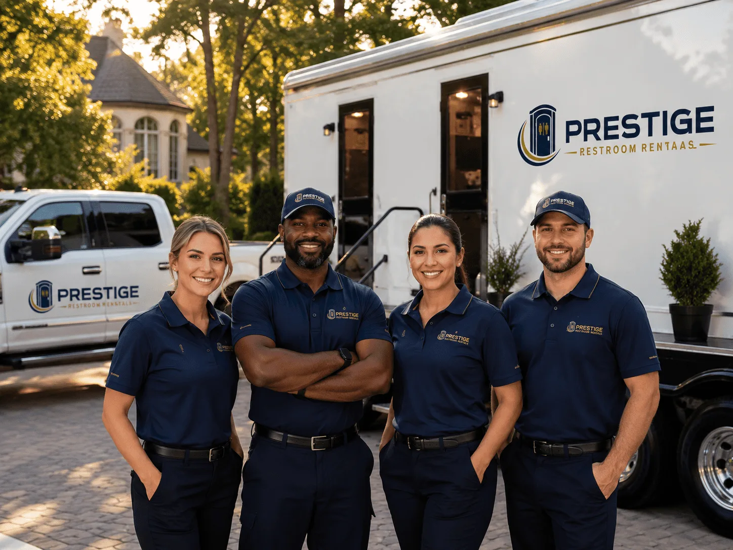 Trusted Luxury Portable Restrooms company in Garfield, NM